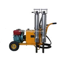 Diesel fuel powered station hydraulic splitting machine for reinforced concrete stone mining rock et thumbnail image