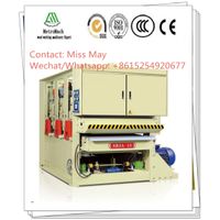 Three heads wide belt sander machine for making plywood/chipboard thumbnail image