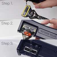 RAZOR BOOSTER razor blade cleaner and sharpener with 30ml sanitizing liquid/NiMH Battery thumbnail image