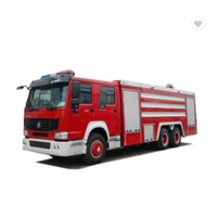 Howo 6x4 3Ton Foam/13Ton Water tank fire fighting truck for factory price thumbnail image