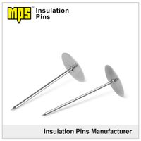 304 stainless steel self stick adhesive weld hangers Cup head insulation pin thumbnail image