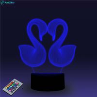 Romantic 3D Night Lamp with Remote Control Best Selling 3D Night Lamps thumbnail image