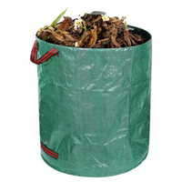 PE WOVEN Green Garden Bag - Reusable Yard Waste Bags- for Garden, Lawn and Leaf Bag thumbnail image