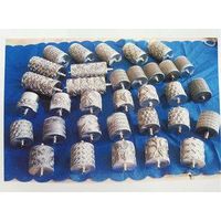 Sliver Pattern Roller Weaving Machine Parts Steel Ues In Gloves / Masks / NonWoven Bags thumbnail image