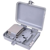 outdoor/indoor FTTH Fiber optic plastic Distribution box 08/16core PC/ABS thumbnail image