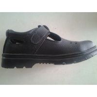 safety shoes scandals 9013 embossed leather pu outsole thumbnail image