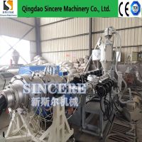 hdpe pe pp pvc water cable conduct pipe extrusion production machine line thumbnail image