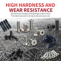 Factory direct sales Stainless steel bolt series Hexagon socket bolt Accessories full support custom thumbnail image
