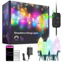 Smart Waterproof Dream Color Strawberry String Light thumbnail image