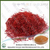 Hot sale saffron extract powder, 95% Crocin/0.2%-0.4% Safranal thumbnail image