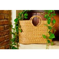 High Quality Water Hyacinth Handbag Wholesale Price Women Bags Vintage Style Bag Made in Vietnam thumbnail image