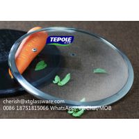 4.0mm Thickness Tempered Glass Lid For Cookware With FDA LFGB ISO9001 thumbnail image