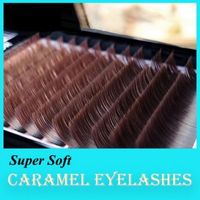 Caramel/Brown Color Lashes For Eyelash Extention thumbnail image
