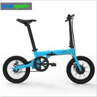 Manufacturer supply 16 inch portable & folding ebike lithium battery electric bicycle thumbnail image
