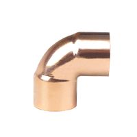 90 degree short Elbow (copper fitting) thumbnail image