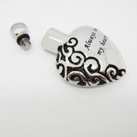 Stainless steel cremation pendant thumbnail image