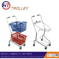 quality supermarket/retail/grocery plastic basket trolleys direct sale thumbnail image