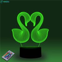 Romantic 3D Night Lamp with Remote Control Best Selling 3D Night Lamps thumbnail image