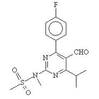 4-(4-Fluorophney1)-6-Isopropy1-5-Formy1-2(-N-Methy1- N-Methanesufonylamino)Pyrimidine thumbnail image
