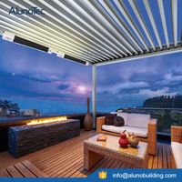 Customized Outdoor Aluminum Pergola With Roof thumbnail image