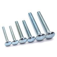 Round Head Square Neck Bolt DIN603 Carriage Bolt, Cl. 8.8 with Zinc Plated Cr3+ thumbnail image