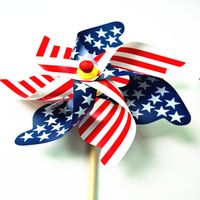 Plastic windmil toy pinwheel American patriotic plastic windmill thumbnail image