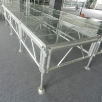 indoor outdoor acrylic platform concert portable stage sale thumbnail image