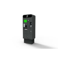 pay on foot barcode reader parking pay station with full function thumbnail image