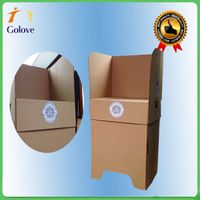 Recyclable Portable And Collapsible Cardboard Voting Booth thumbnail image