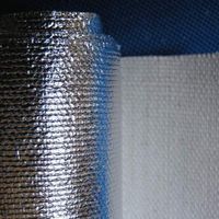 Ceramic fiber fabric with aluminum foil thumbnail image