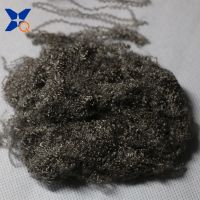 XT11855 Pure Silver Plated Conductive Nylon Fiber 3D51mm Blended with Cotton thumbnail image