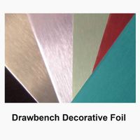brushed decorative aluminum foil thumbnail image