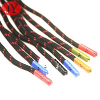 customized colorful metal aglets sneaker lace cord brass/iron/zinc alloy material rope aglets engrav thumbnail image