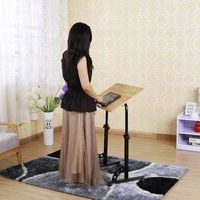 height adjustable sit stand computer desk thumbnail image