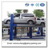 Hot Sale Double Car Parking System Vertical Vhicles Storage 2 Level Parking Lift thumbnail image