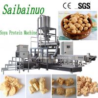Tvp Tsp Textured Soya Protein Processing Line Soy Chunks Making Machine thumbnail image