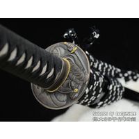 Handmade Traditional Japanese Samurai Sword Full Tang Folded Steel Katana thumbnail image