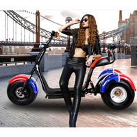3 wheel electric harley electric scooter motor thumbnail image