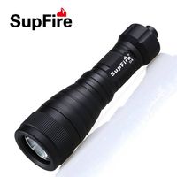 18650 rechargeable professional waterproof LED diving torch light SupFire D4 thumbnail image
