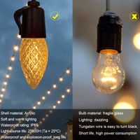 Outdoor Waterproof Warm White Strawberry String Light thumbnail image