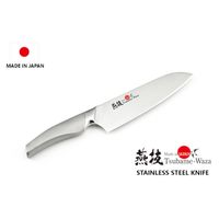 Japan-Made Santoku Stainless Steel Kitchen Knife 170mm kitchen knives cookware houseware thumbnail image
