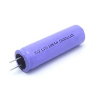 LTO battery 18650 2.4V 1500mah lithium titanate battery thumbnail image