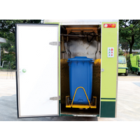 Electric dustbin cleaning vehicle thumbnail image