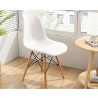 Brown Plastic Dining Chair thumbnail image