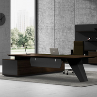 Modern Executive Desk Office 3002     L Shape Executive Desk For Sale      Manager Desks For Sale thumbnail image