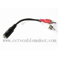3.5mm  Audio Stereo Jack To 2 RCA Adapter thumbnail image