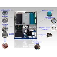 PLC control 2T tube ice making machine with packing system used for ice selling thumbnail image