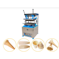 Semi-Automatic Wafer Cup Cone Machine | Ice Cream Cone Making Machine thumbnail image