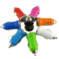 Dual USB Car Charger Adapter for iPhone 3G/3GS/4/iPod/MP3/MP4 thumbnail image