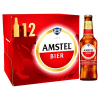 Amstel Bier Premium Lager Bottles 12 x 650ml thumbnail image